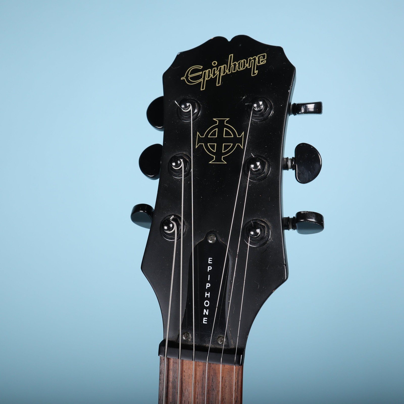 2004 Epiphone SG Goth Black Electric Guitar