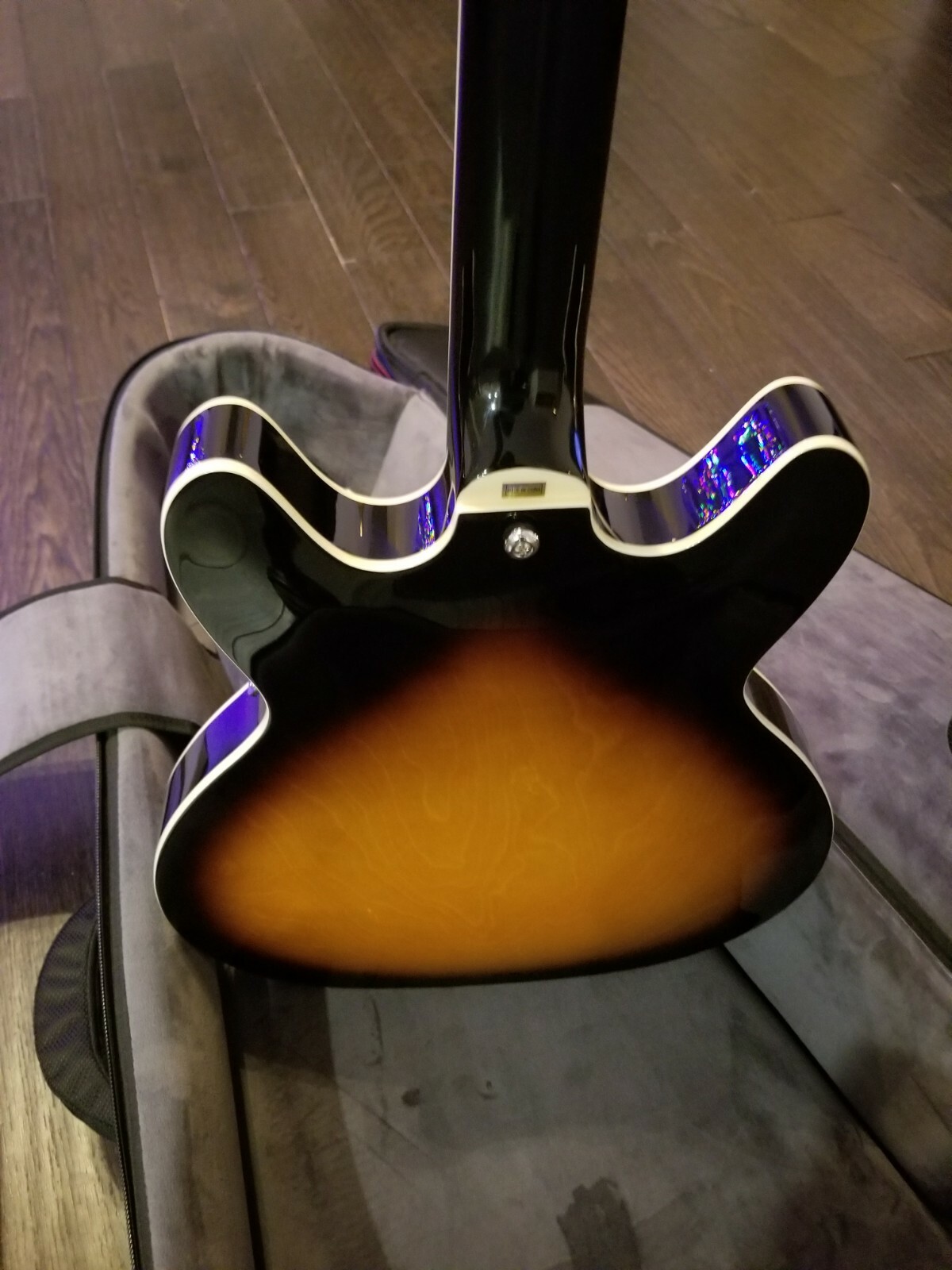 Hagstrom Viking Semi-Hollowbody Electric Guitar Tobacco Sunburst