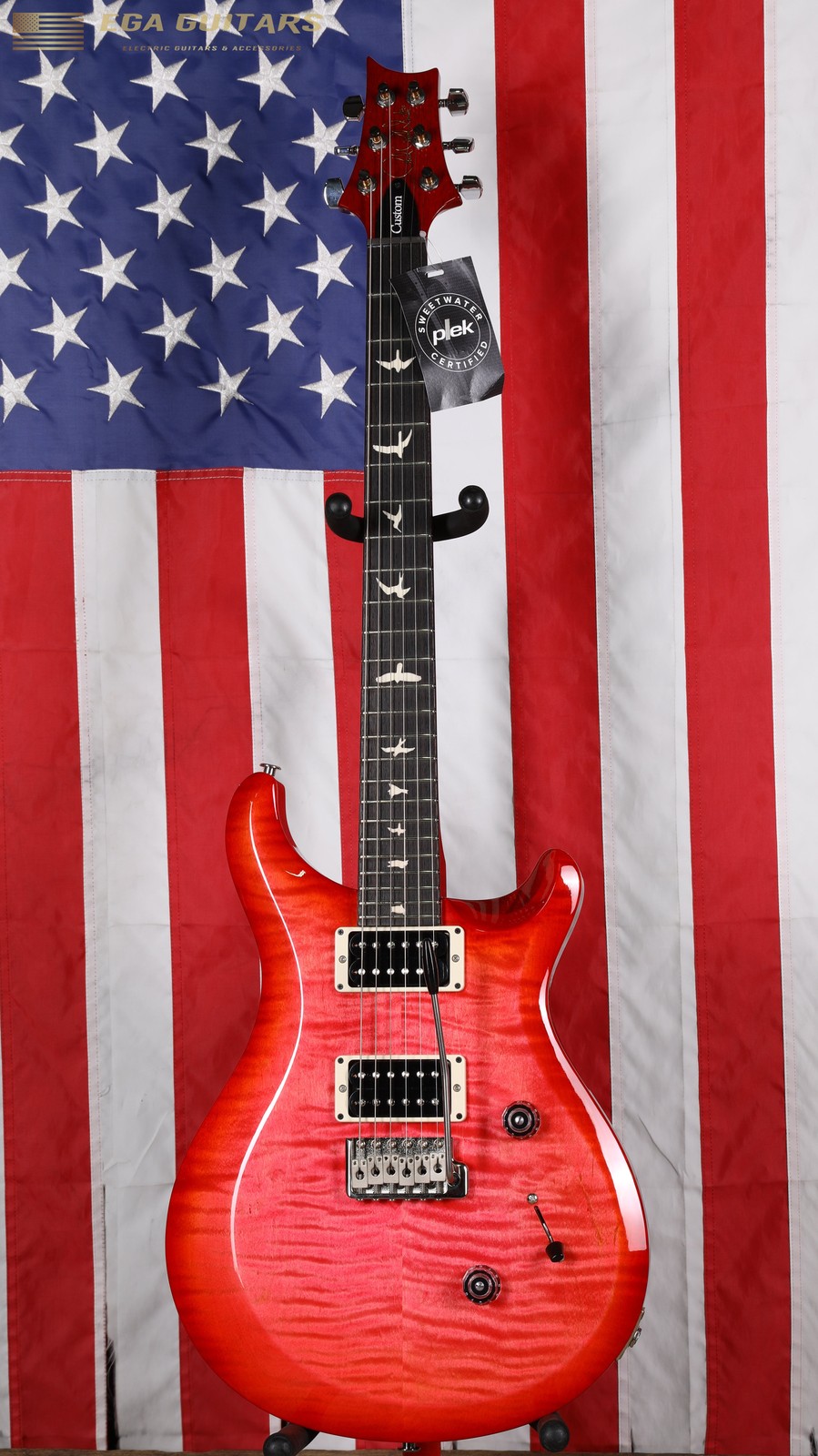 PRS 10th Anniversary S2 Custom 24 – Bonni Pink Cherry Burst