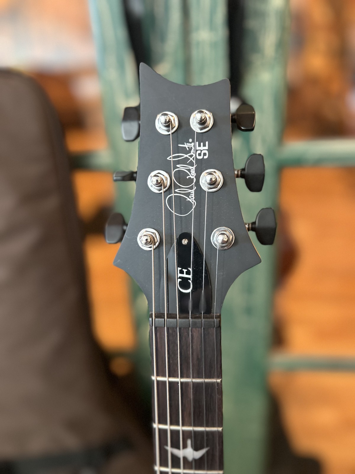 PRS SE CE 24 Standard Satin Charcoal Electric Guitar With Soft Deluxe Case