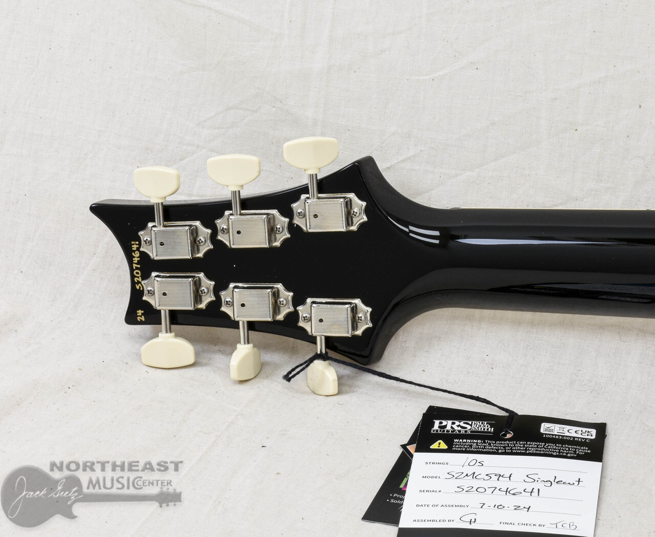 PRS S2 McCarty 594 Singlecut – Black Amber (s/n: 4641)