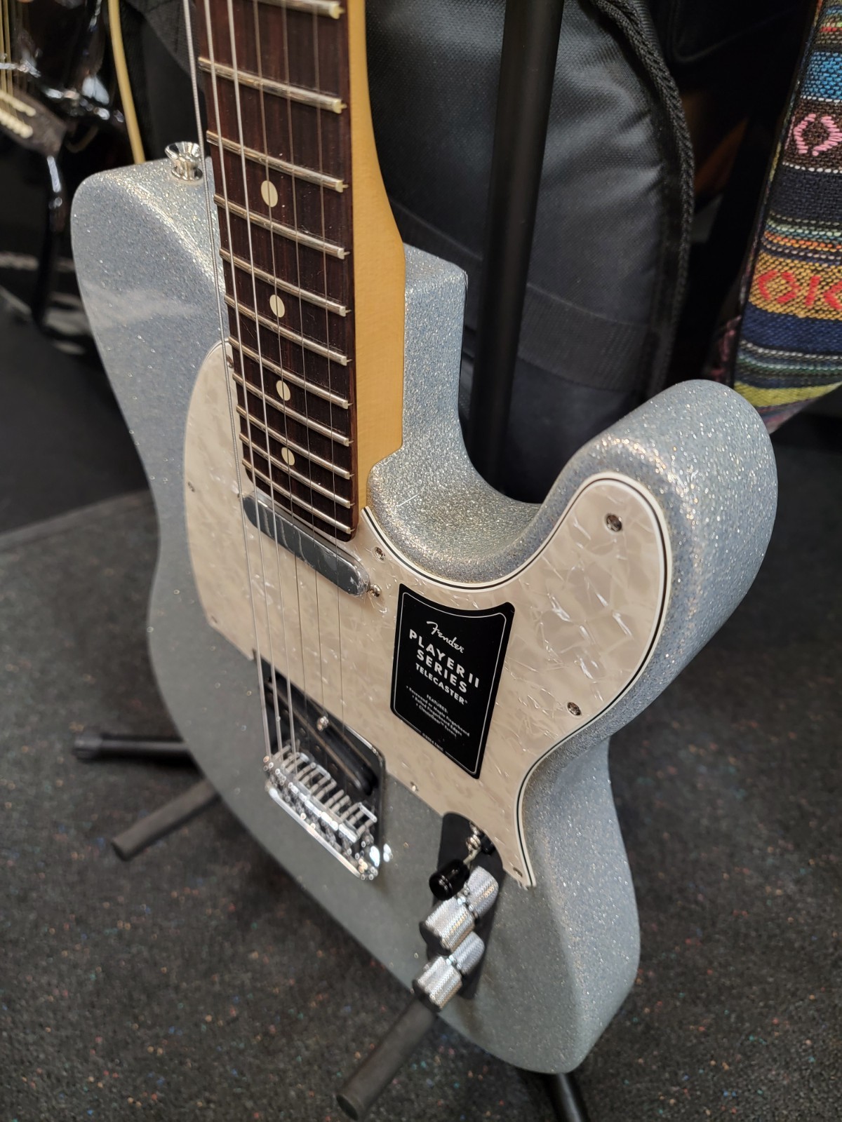Fender 75th Anniversary Player II Sparkle Telecaster, Gigbag, Free Shipping!