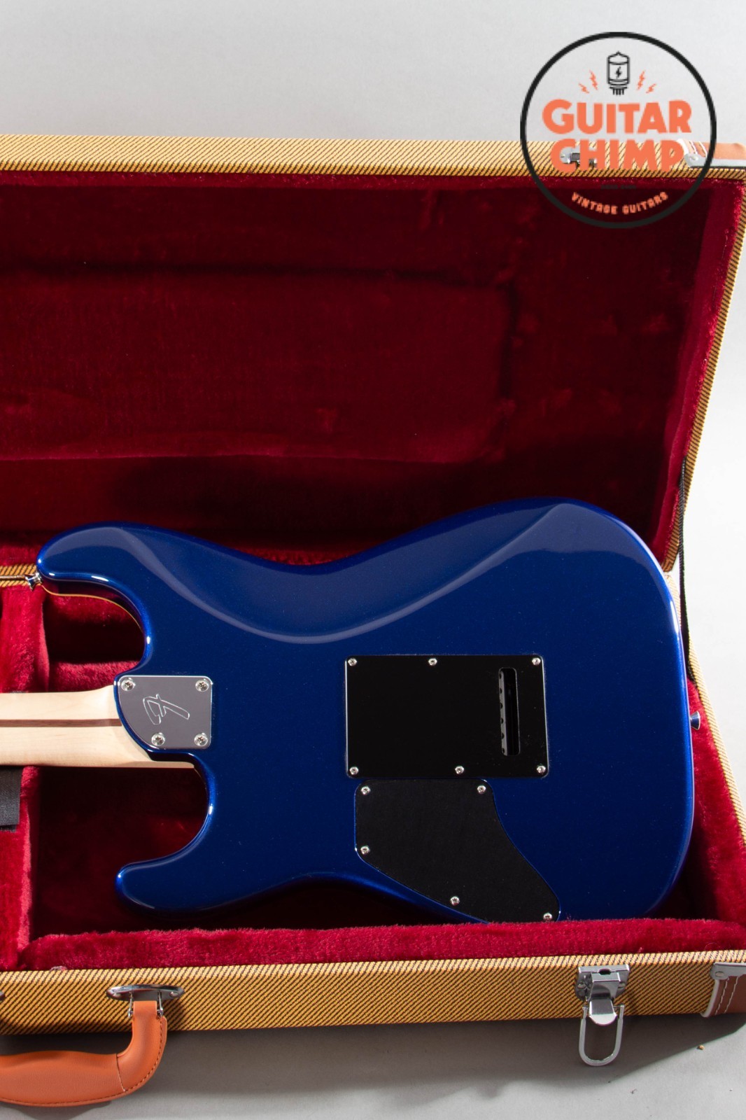 2021 Fender Japan MIJ Modern Stratocaster HH Deep Ocean Metallic w/ Tweed Case