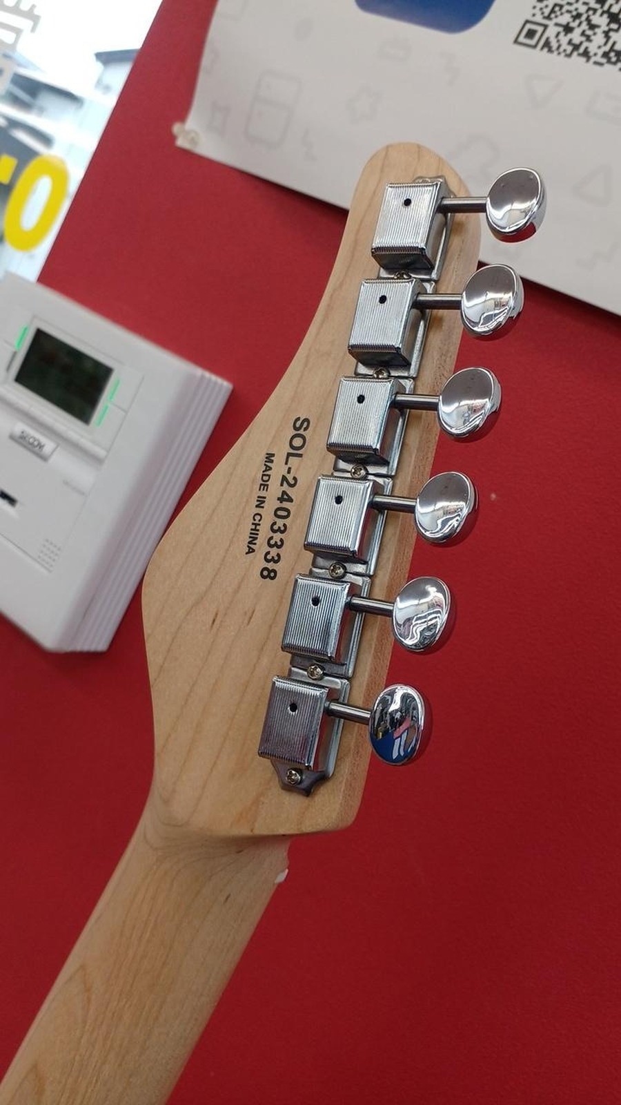 SCHECTER OL-TE-2H-FXD/BSC/M Used Alder body Maple neck Maple fingerboard Blonde