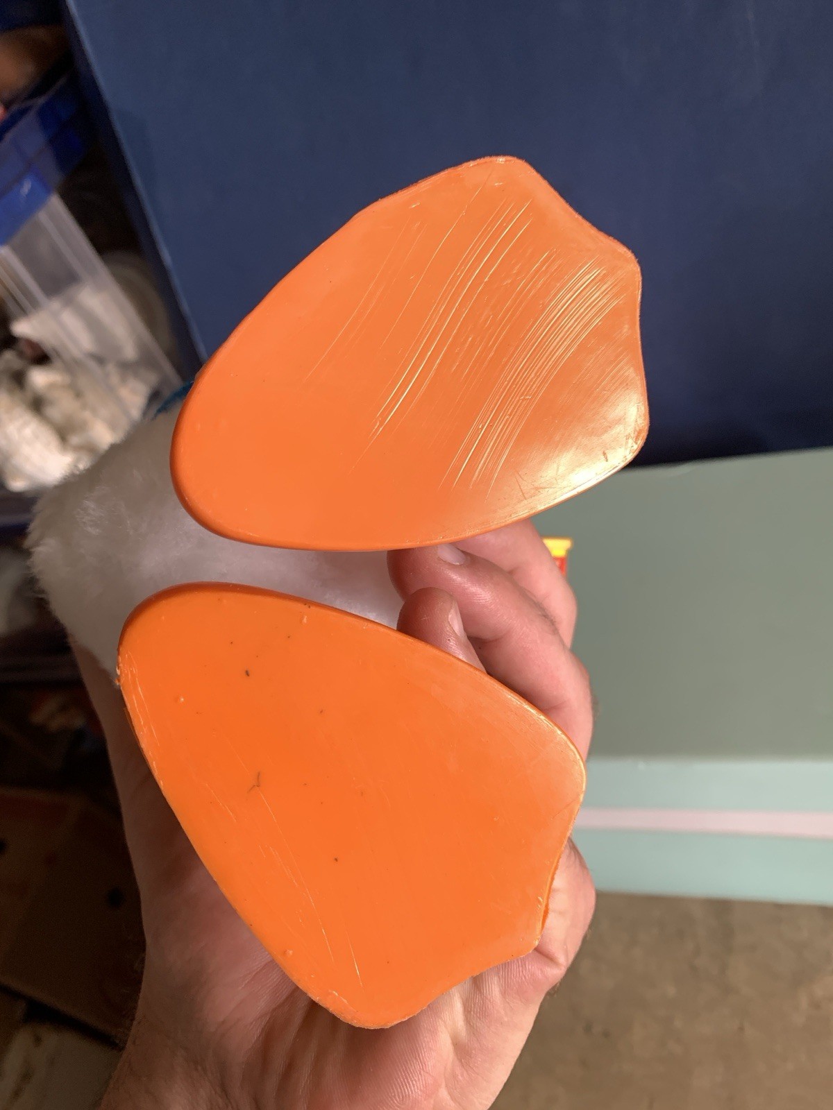 VINTAGE LARGE TOY rubber wind up MCDUCK UNCLE SCROOGE WALT DISNEY 1970s