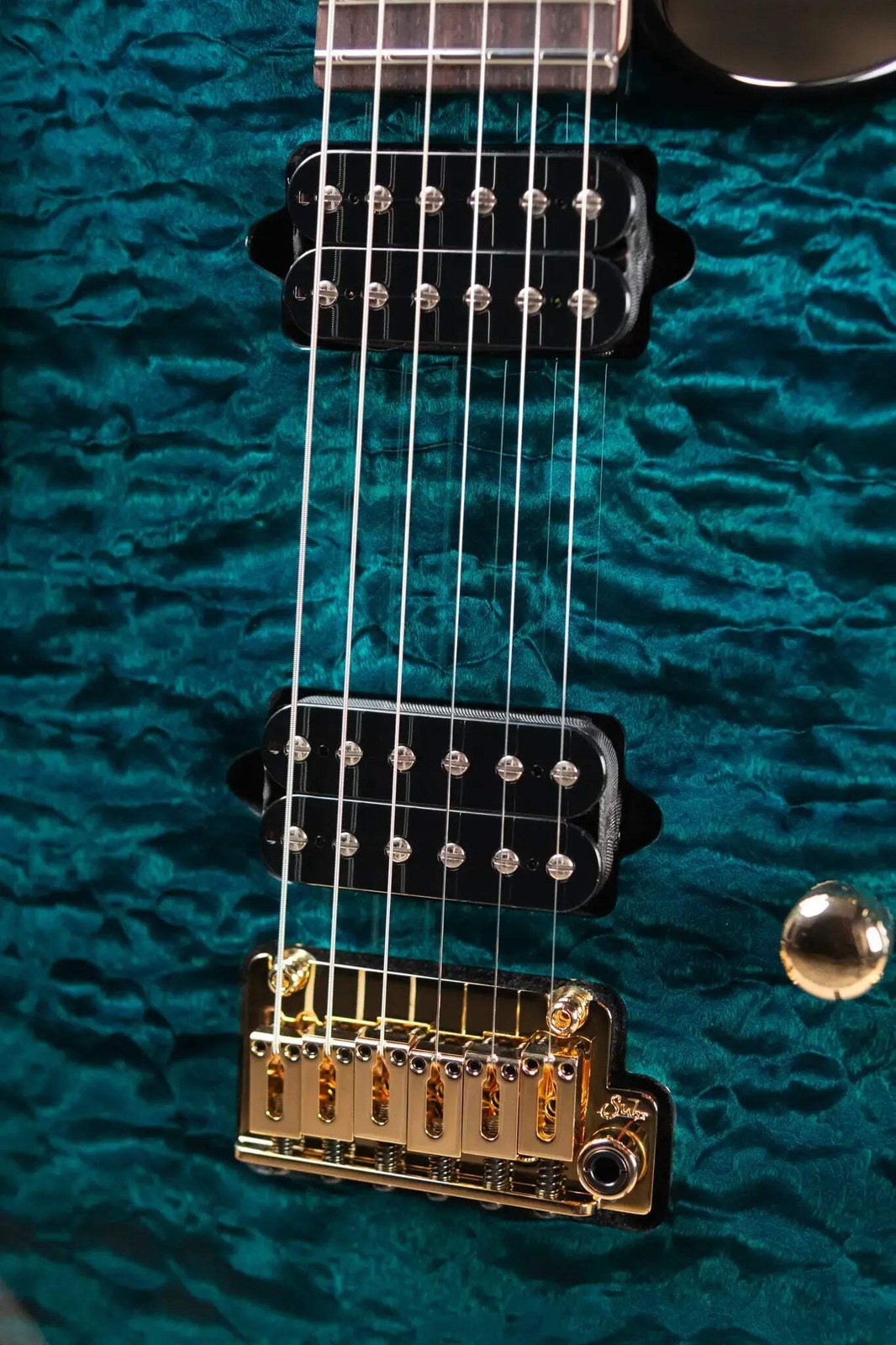 Suhr Standard Thin Burst Limited Edition Electric Guitar – Trans Teal with Gig B