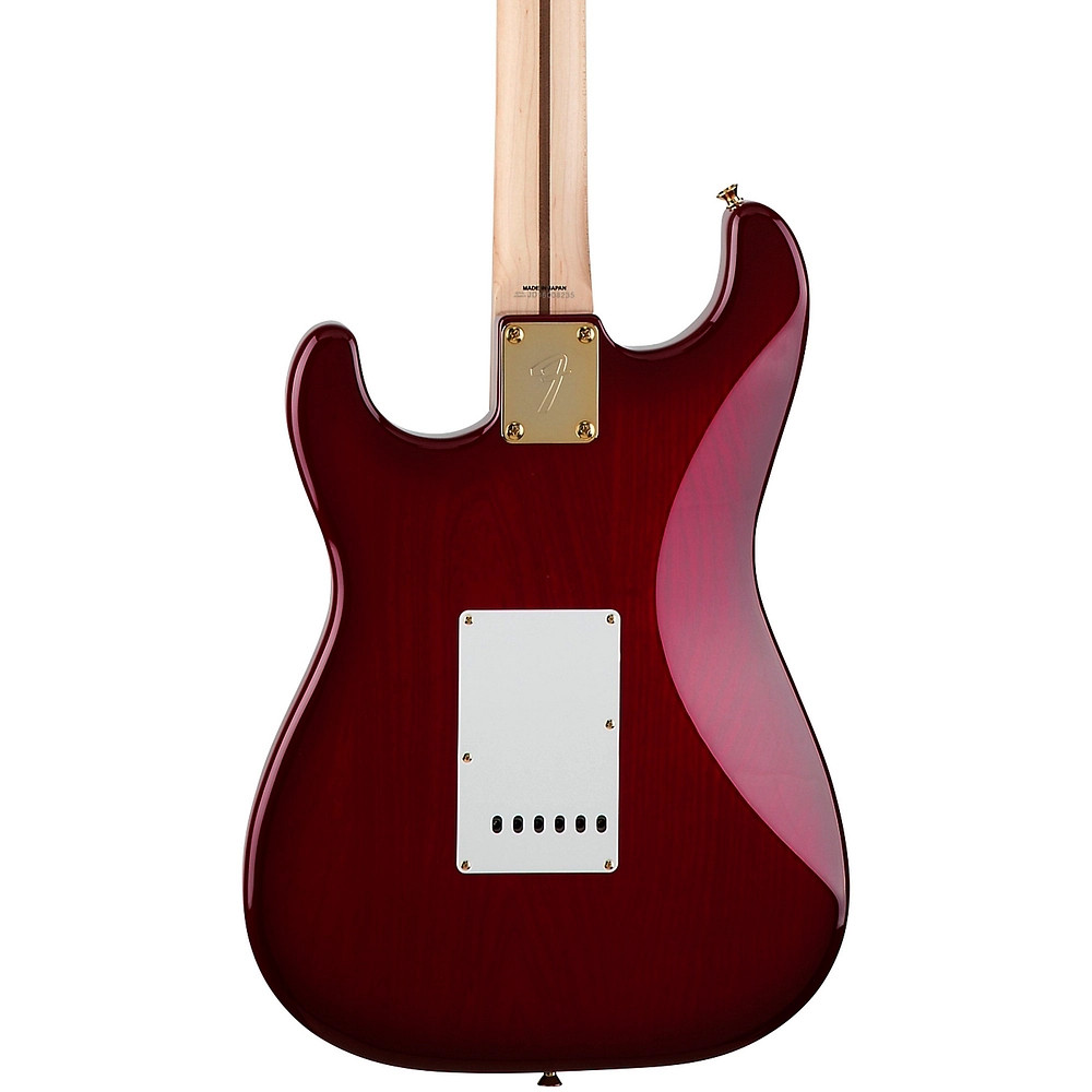 Fender Richie Kotzen Stratocaster Electric Guitar Transparent Red Burst