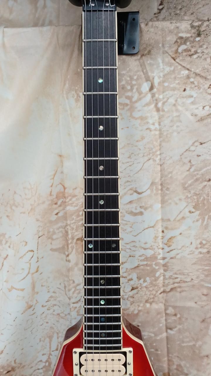 Dean V 35 TCS Electric Guitar Flame Maple Top DiMarzio Super Distortion 3.3kg