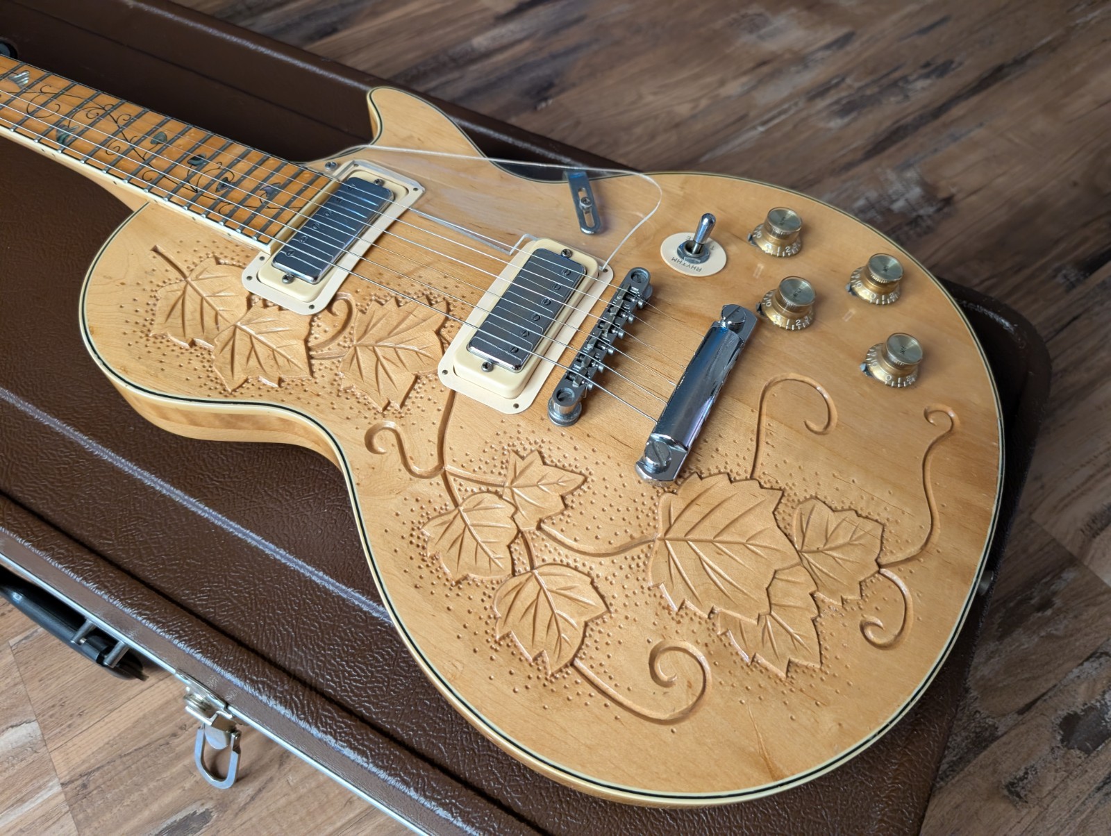Electra 2258 Tree Of Life Set Neck Electric Guitar ?Prototype? 1970s W/OHSC