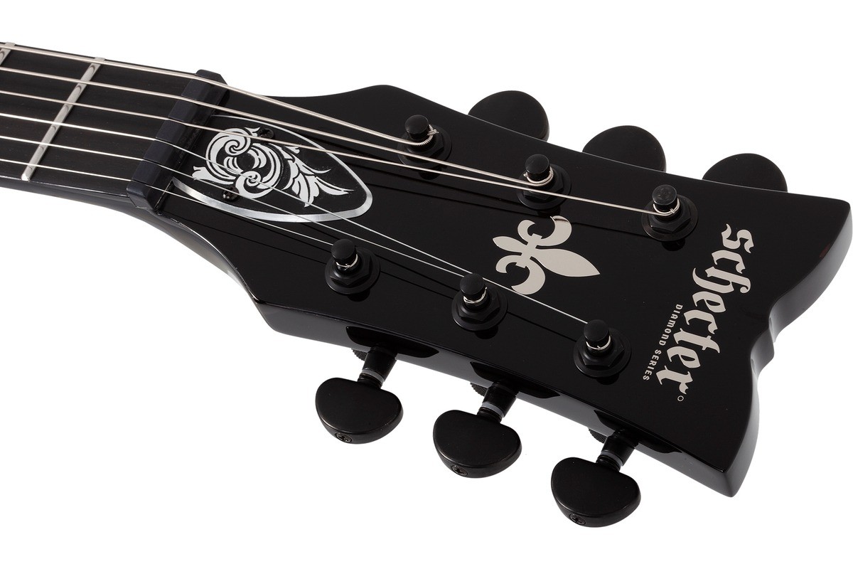 Schecter Solo-II Przym Palladium guitar in Gloss Black