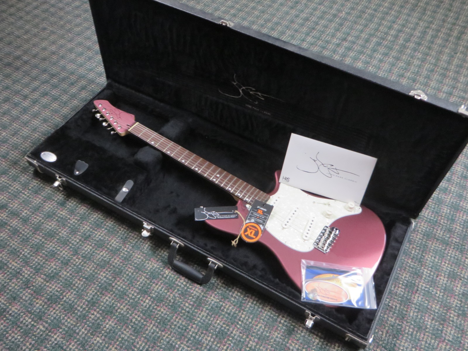 John Page Classic Japan Limited Edition Ashburn Burgundy Mist Metallic! w/OHSC
