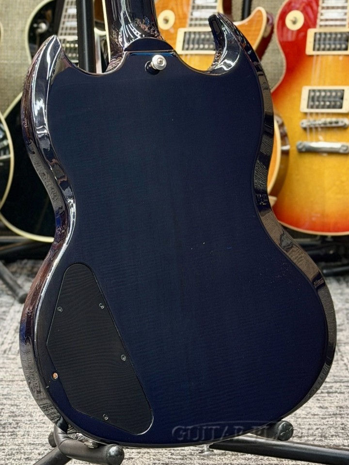 Gibson SG Modern -Blueberry Fade- 2022 model. Beautiful wood grain! Ebony finger