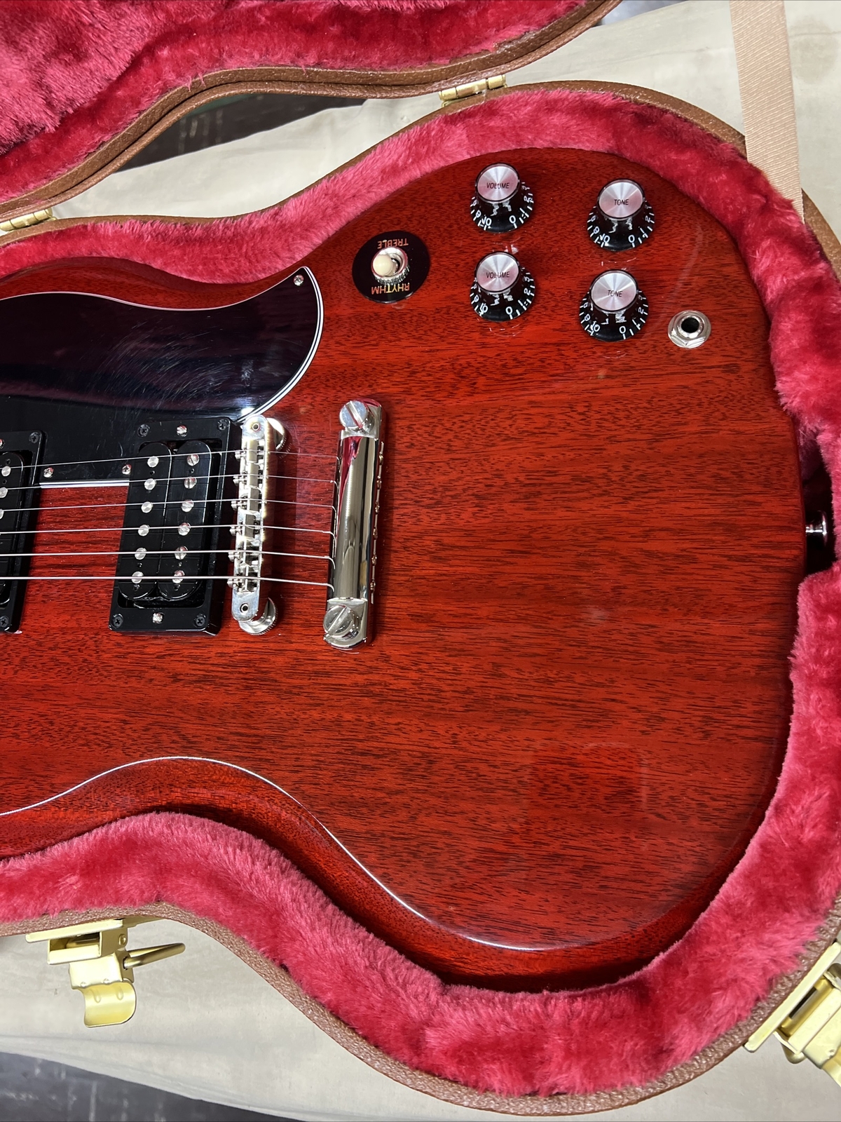 2020 Gibson SG Standard 61 Vintage Cherry Electric Guitar made In Nashville Demo