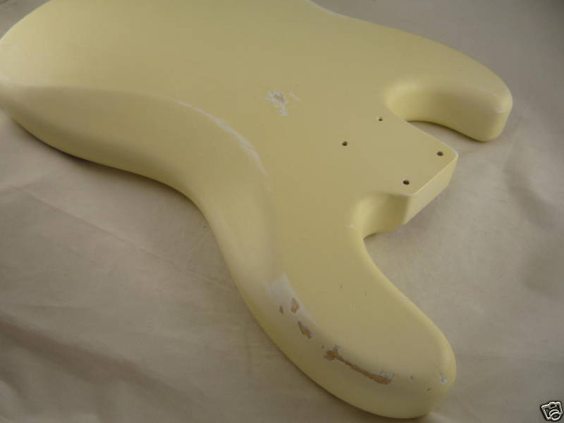 MJT Official Custom Order Vintage Aged Nitro Finish Guitar Bass Body Mark Jenny