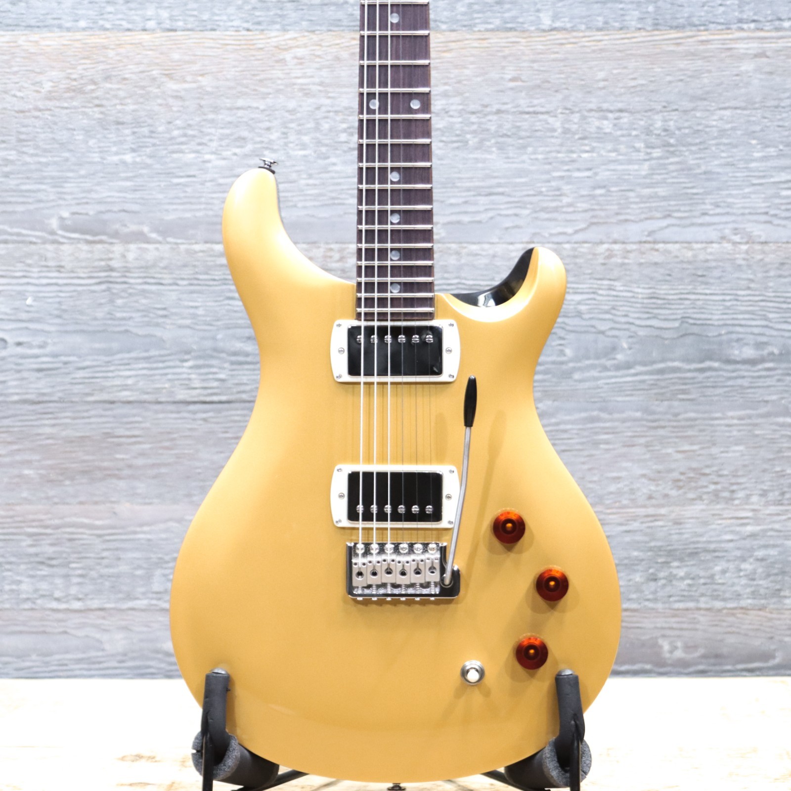 PRS SE DGT David Grissom Signature Gold Top Moon Inlays Electric Guitar w/Bag