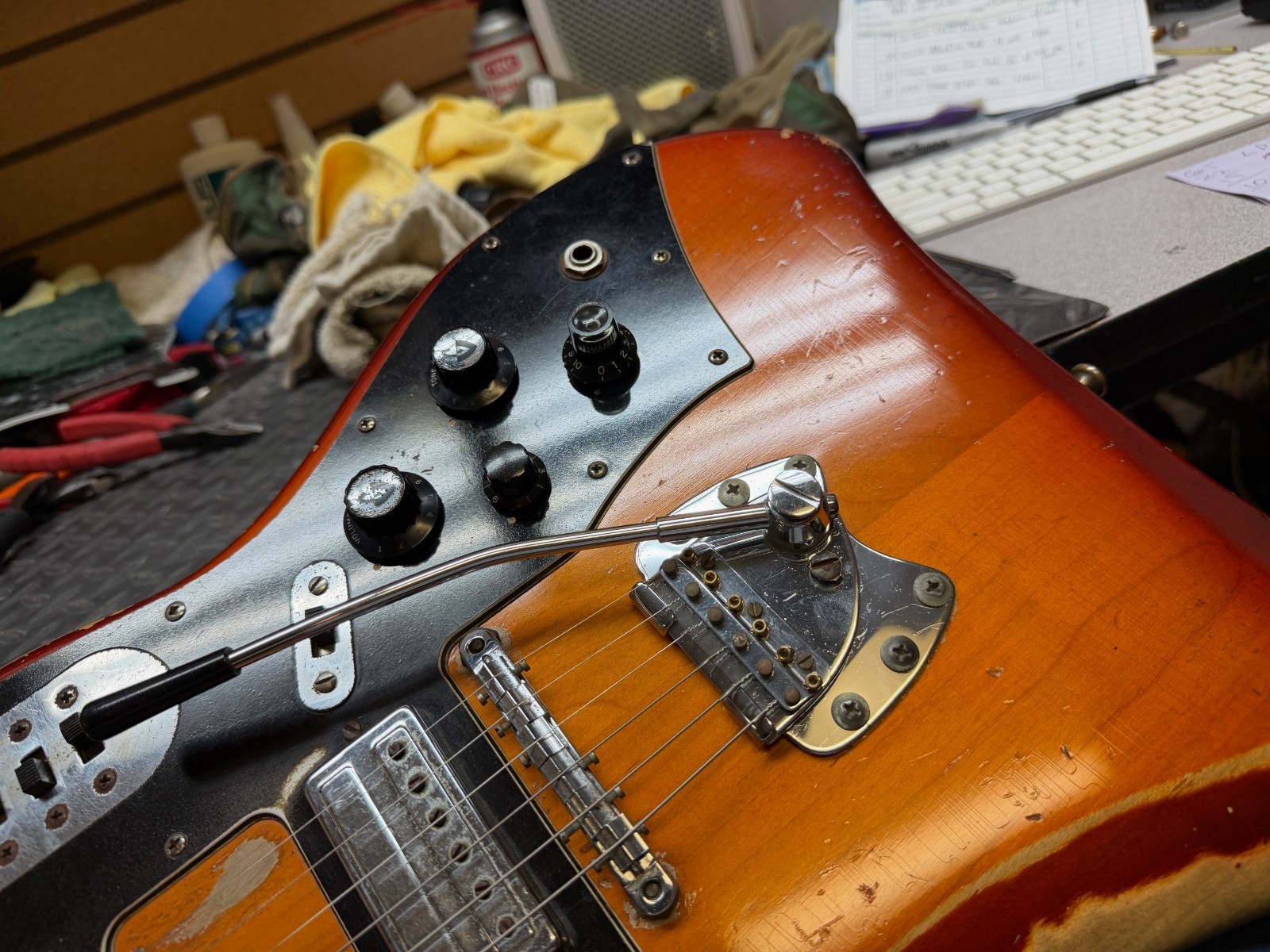 Vintage 1964 Guild S-200 Thunderbird Electric Guitar w/ VIDEO