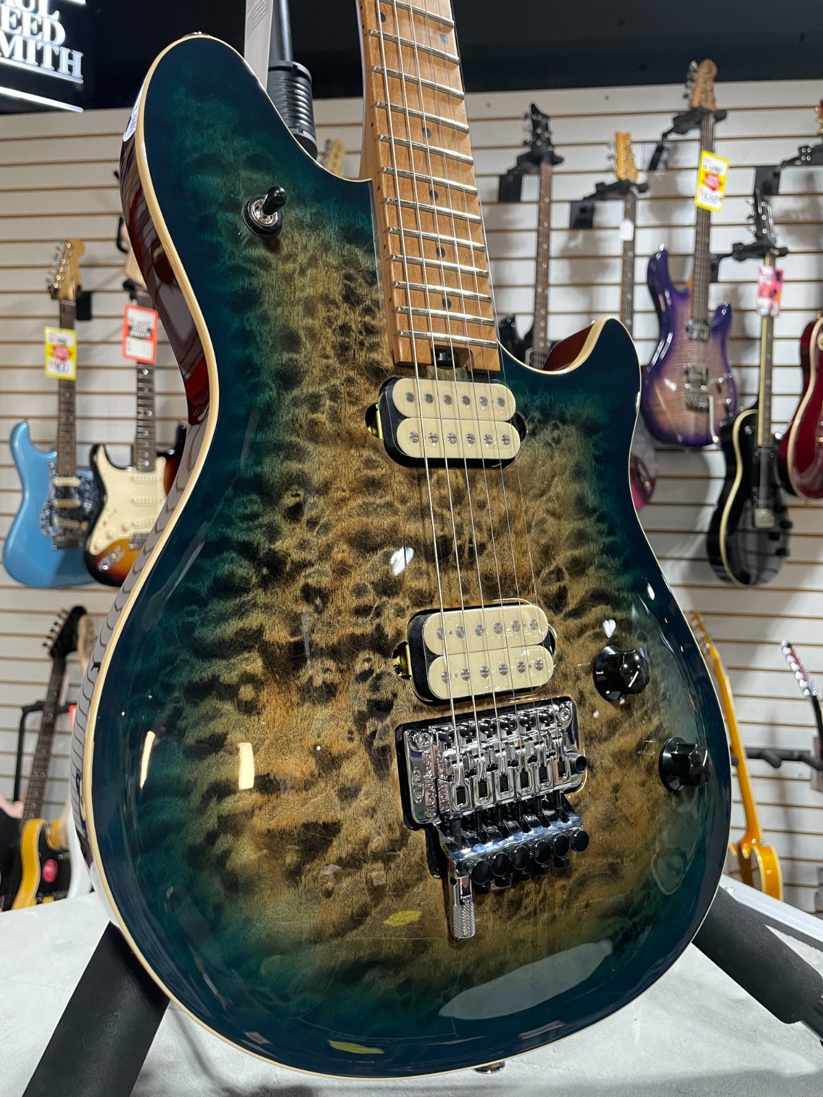 Wolfgang Special QM Electric Guitar – Indigo Burst #72M GET PLEK’D!
