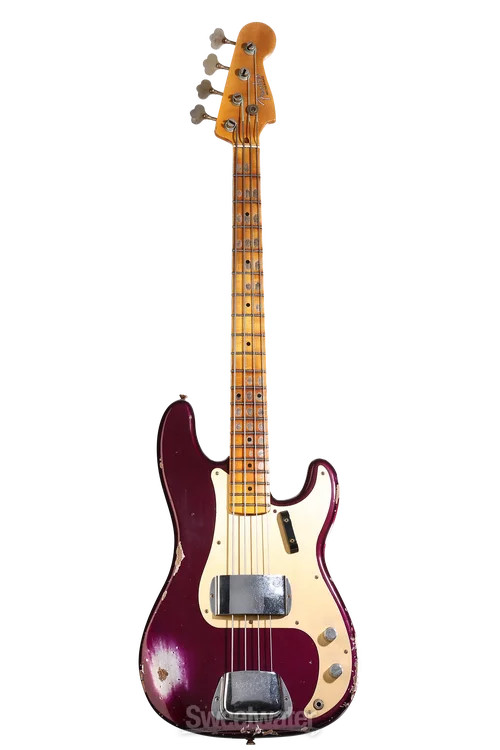 Fender Custom Shop 1957 Precision Bass Heavy Relic – Super Aged Purple Metallic