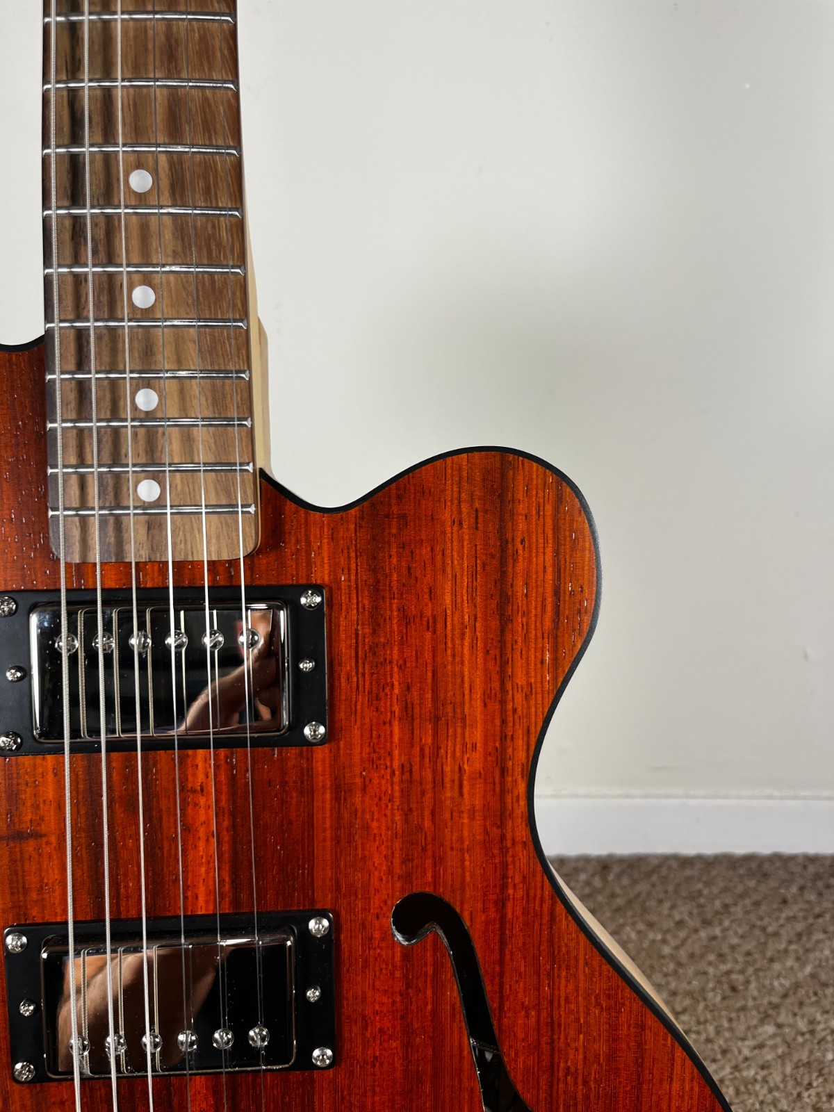 Catalyst – Semi-Hollow Electric Guitar – FREE HARDCASE & SHIP(ES225/Tele hybrid)