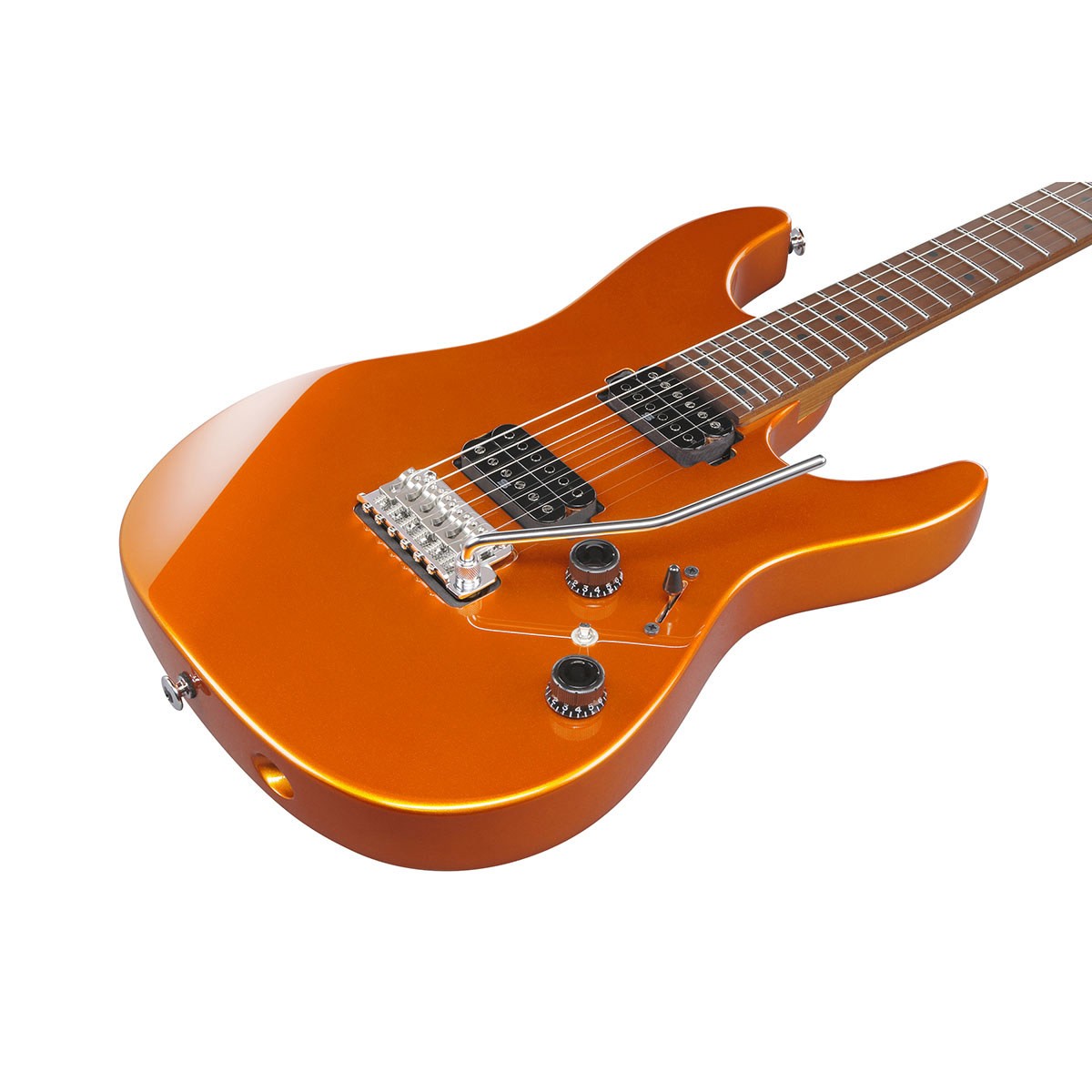 Ibanez AZ Prestige Series AZ2402 Electric Guitar, Roadster Orange Metallic