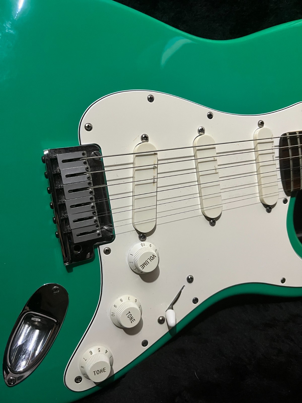 Fender Strat Plus Bahama Green 1988-89 Electric Guitar w/ Rosewood Fretboard