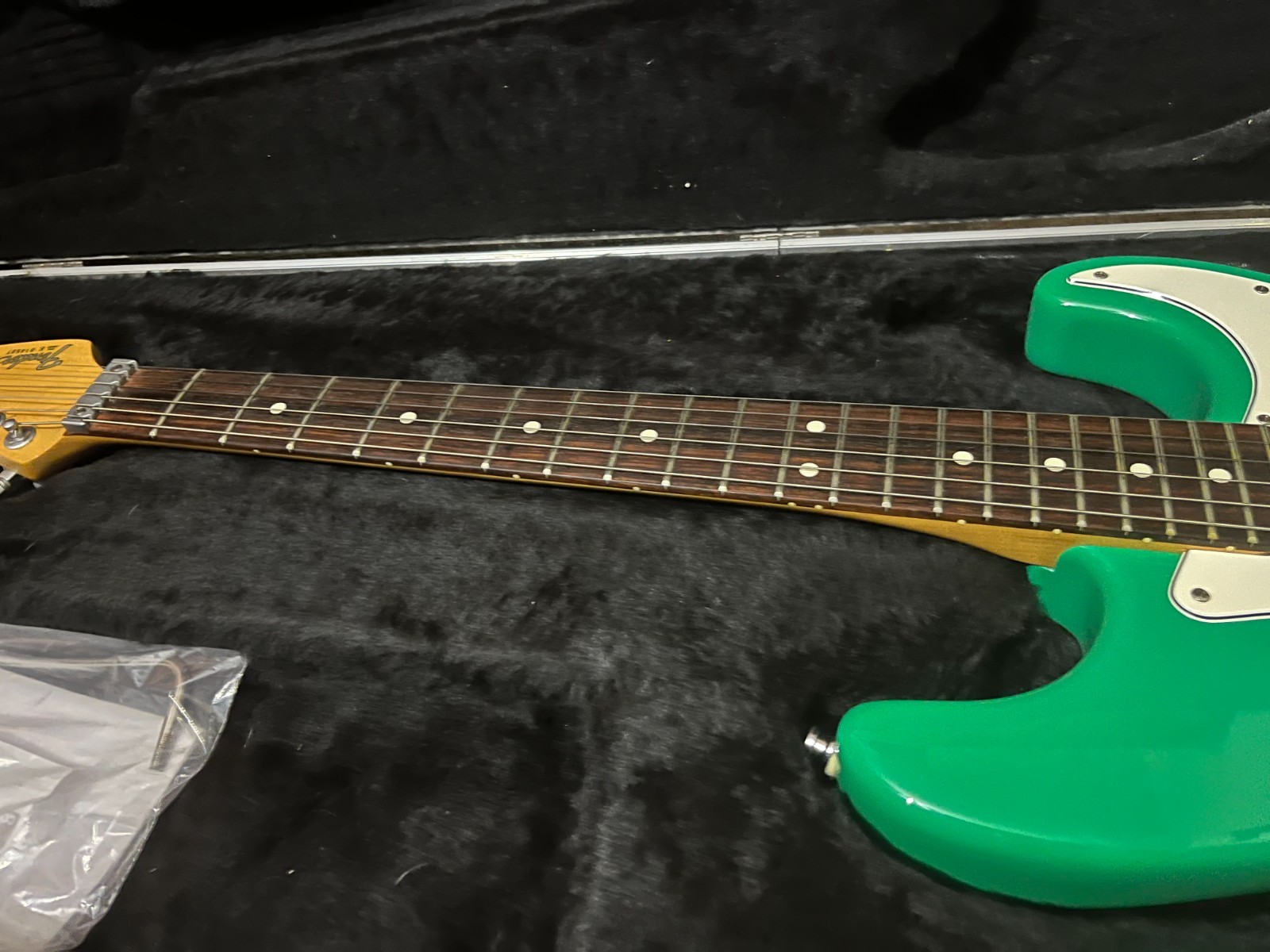 Fender Strat Plus Bahama Green 1988-89 Electric Guitar w/ Rosewood Fretboard