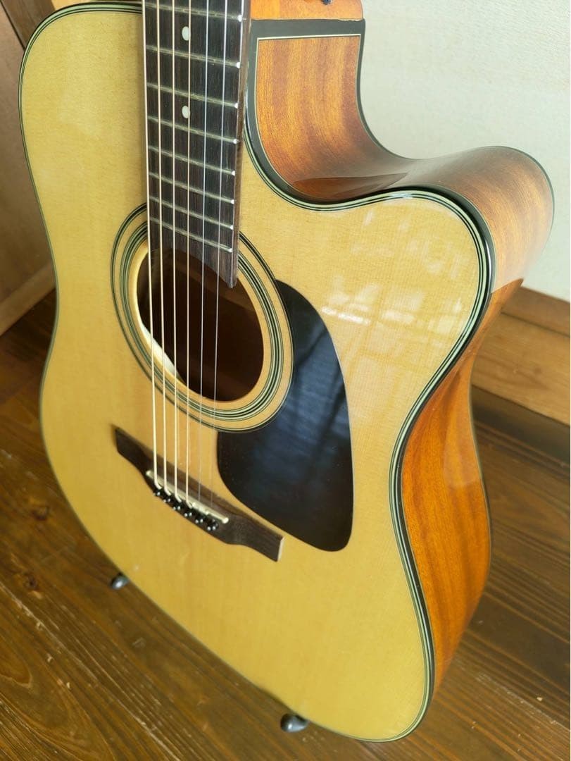 TAKAMINE ED2DC-N Acoustic Electric Guitar Solid Spruce Top Gig Bag Mint