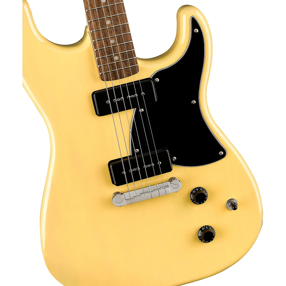Squier Paranormal StratOSonic Laurel Fingerboard Electric Guitar Vintage Blond