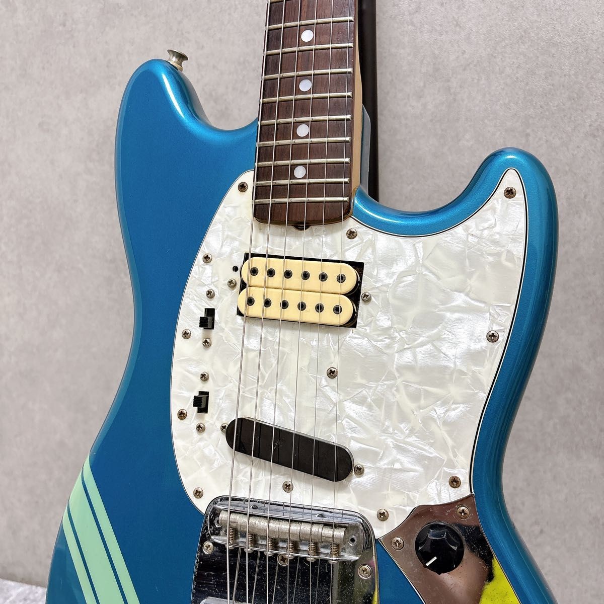 Westminster Mustang Electric Guitar Blue MT-400 Made in Japan Hard Rock