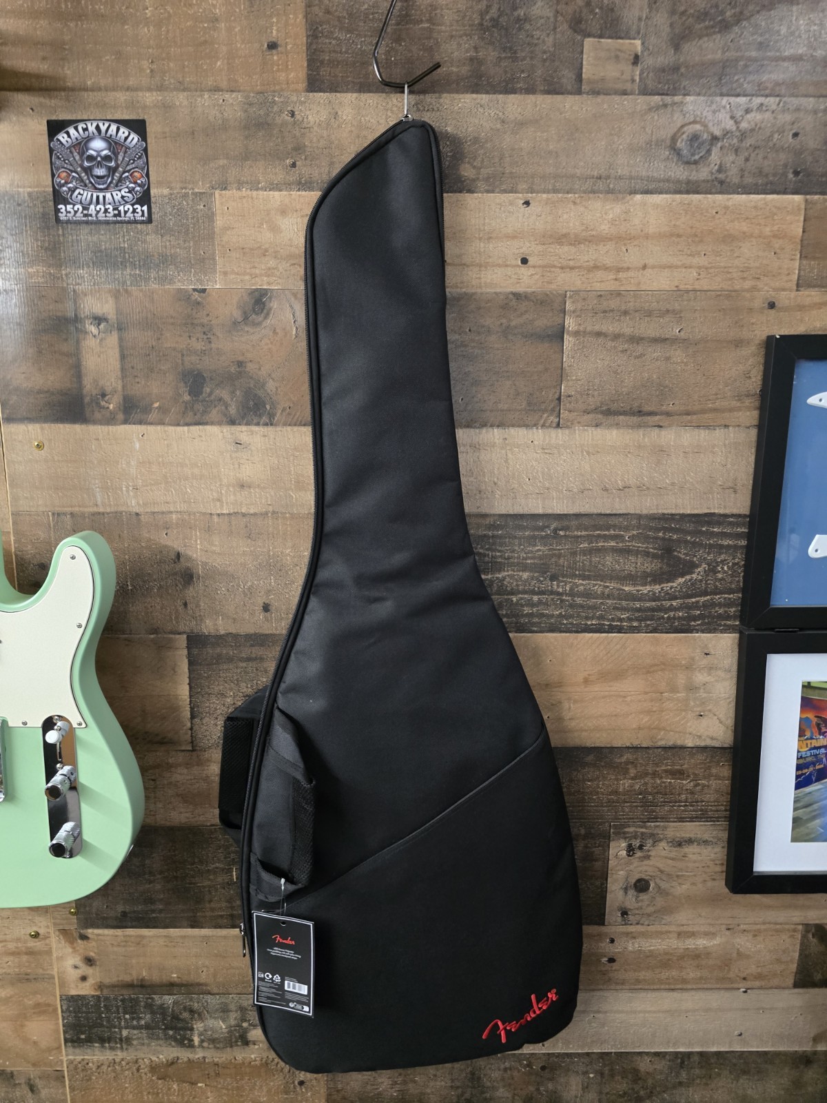2019 Fender American Performer Telecaster HUM Satin Surf Green.