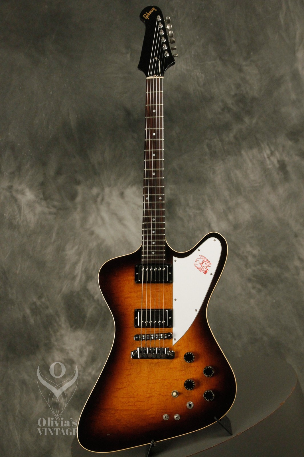 all original 1981 Gibson FIREBIRD II RD Artist Antique Sunburst w/PAPERS