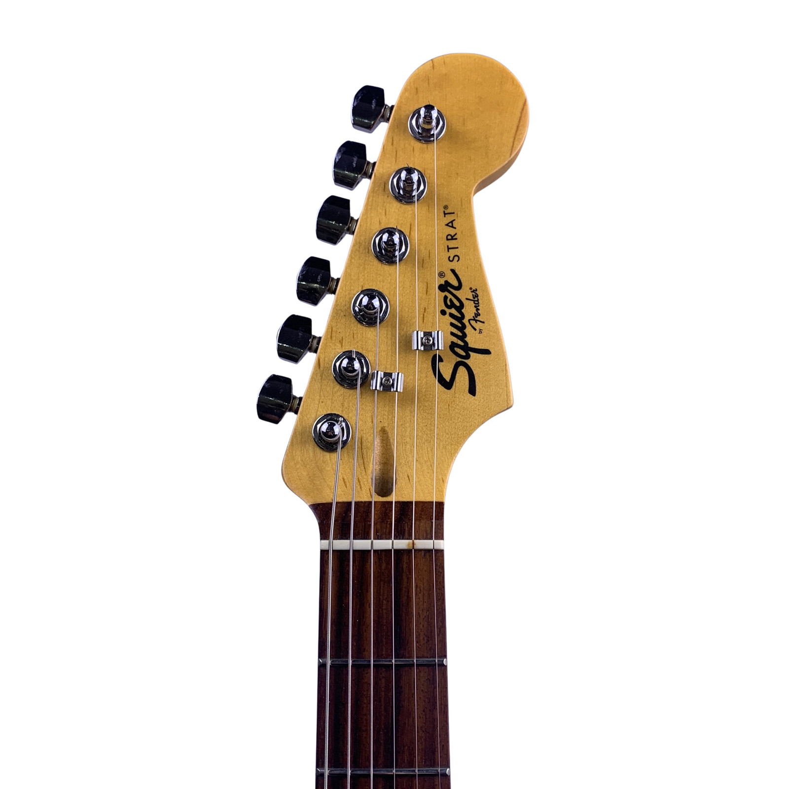Squier Strat Electric Guitar Black (Used)