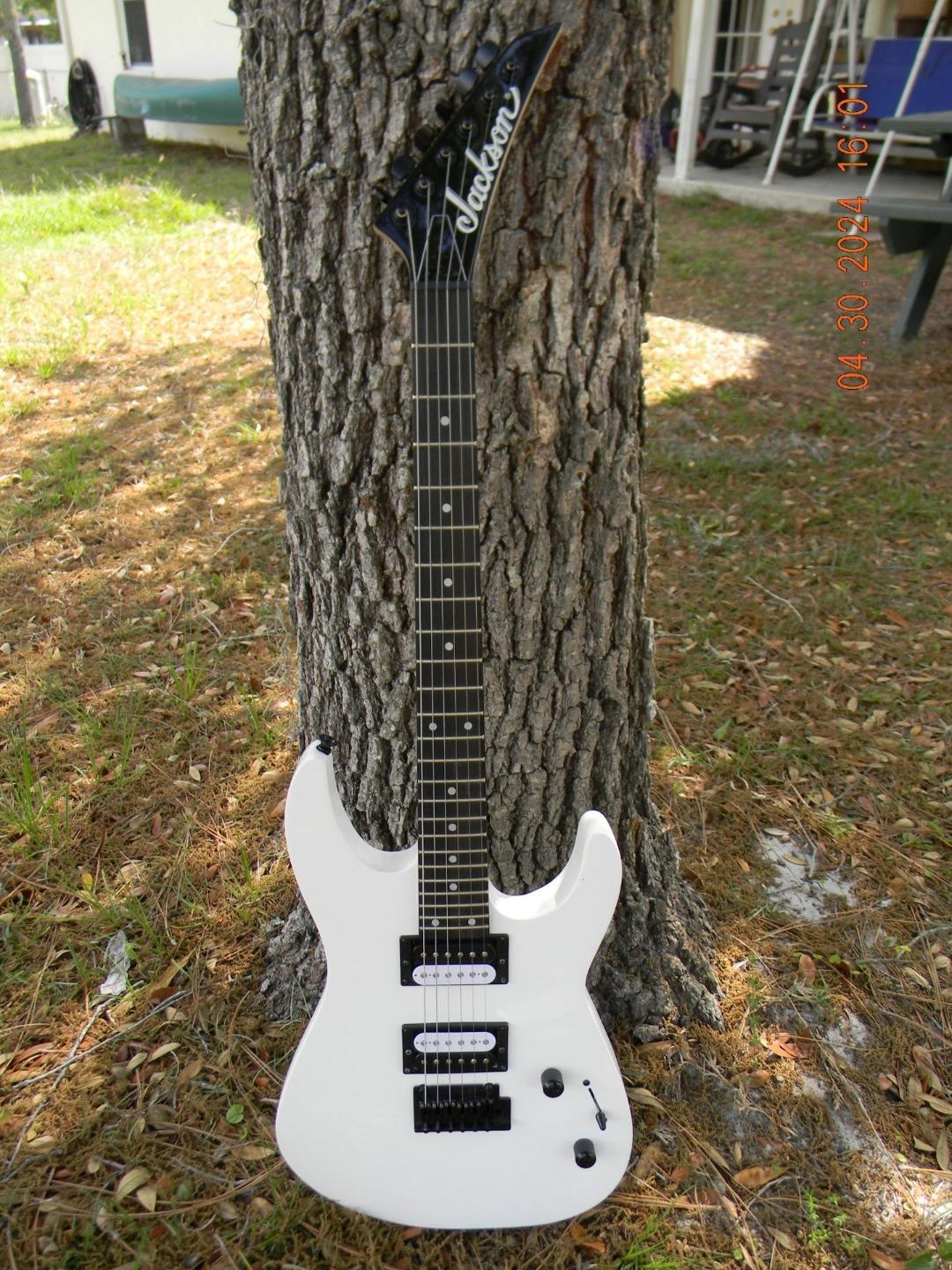 Jackson JS12,Hot Black/White Zebra Humbuckers,Coil Splitting, Black Hardware