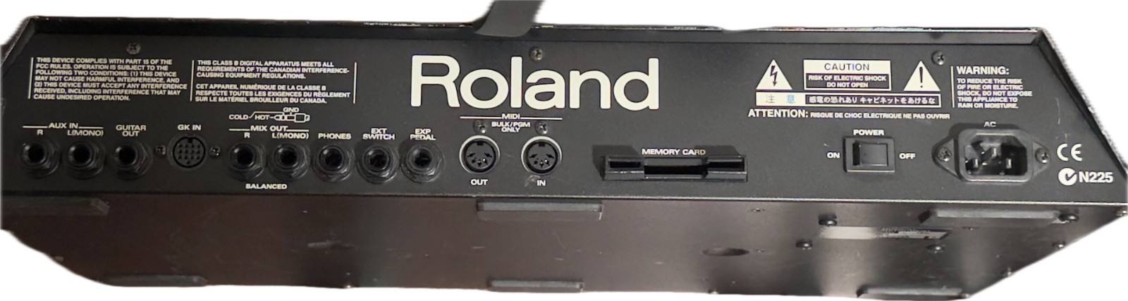 Roland VG-8EX Guitar Modeling System + Brian Moore iGuitar81.13 13-Pin RMC Synth
