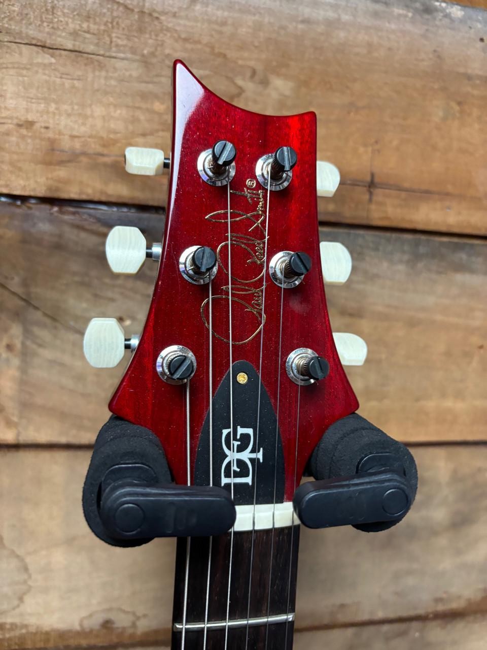 2022 PRS DGT 10-Top Charcoal Cherry Burst w/case