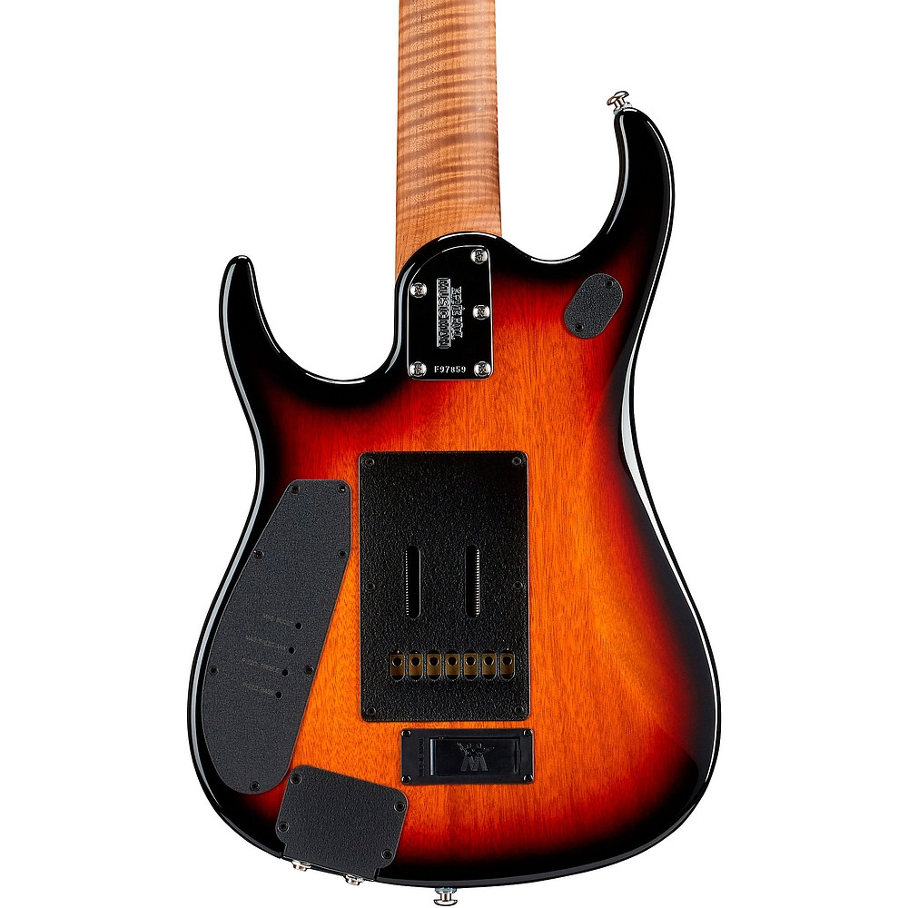 Ernie Ball Music Man JP15 7 7String Quilted Maple Top Electric Guitar Tiger Eye