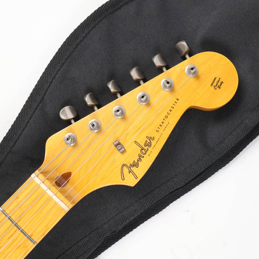 Fender Japan ST57-66US T (Tabacco Sunburst) Used 2006 Basswood body w/Soft case