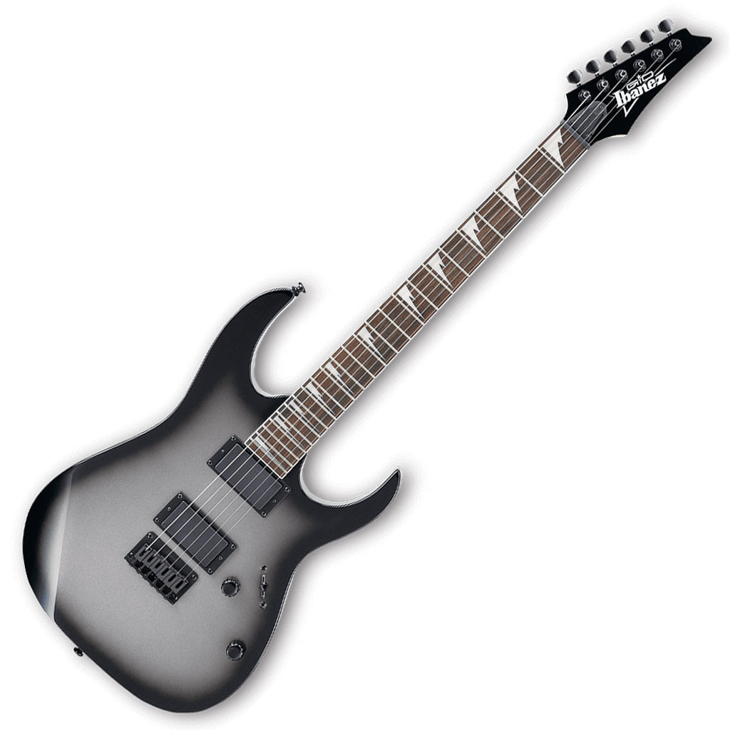 Ibanez GRG121DX Gio Series Electric Guitar – Metallic Gray Sunburst