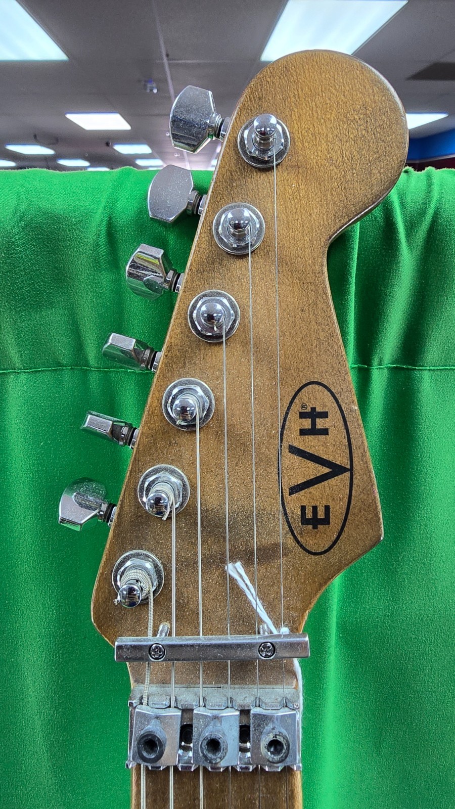 EVH Striped Series Frankenstein Relic Electric Guitar TESTED