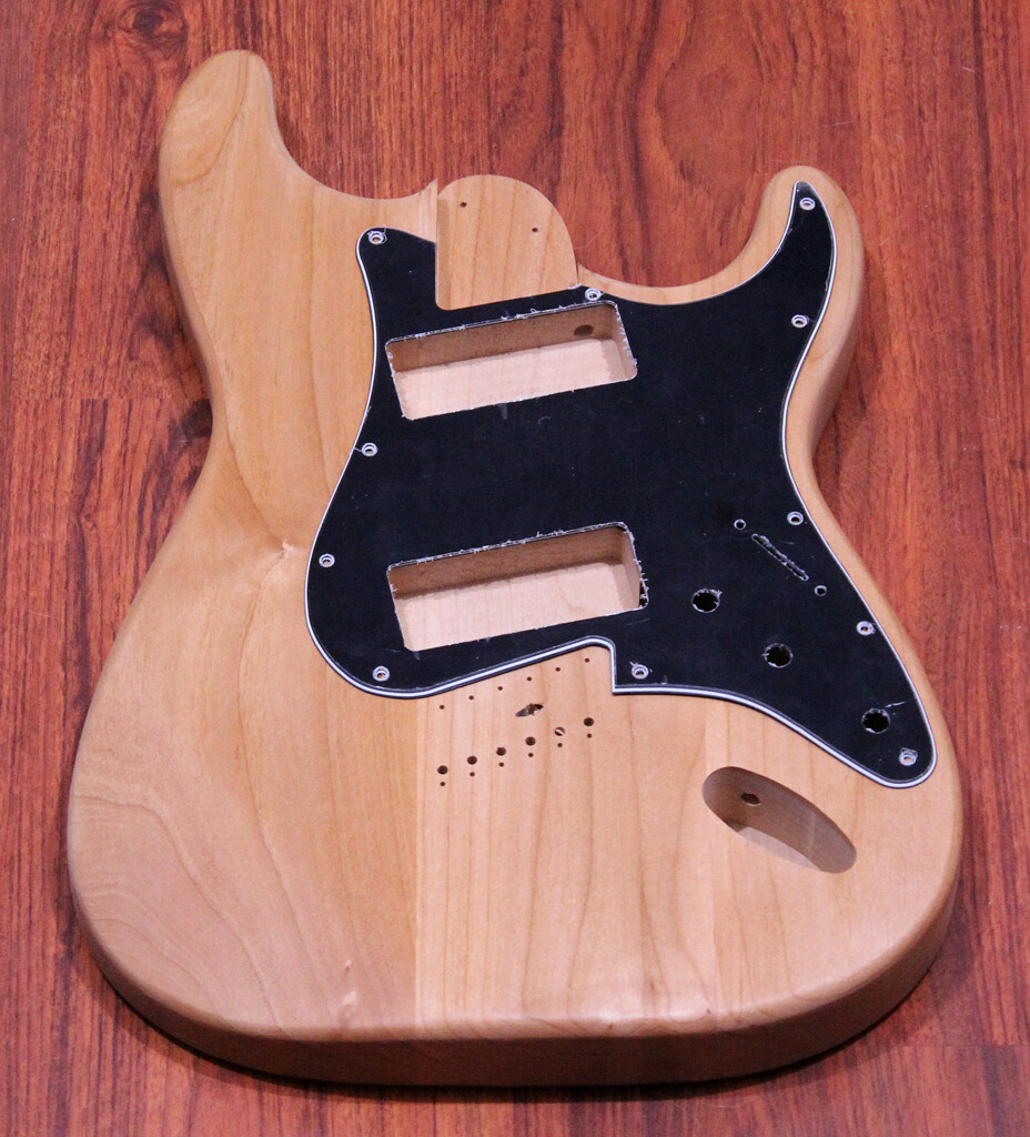 DIY Guitar Kit by Halo Guitars CLARUS Multiscale Fanned Fret Roasted Maple Neck
