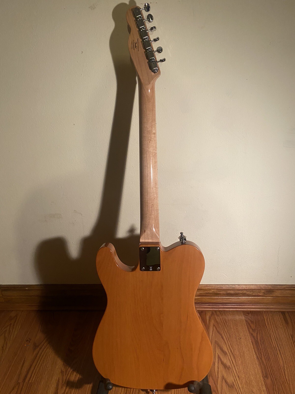 Natural Finish Squire By Fender Telecaster Classic