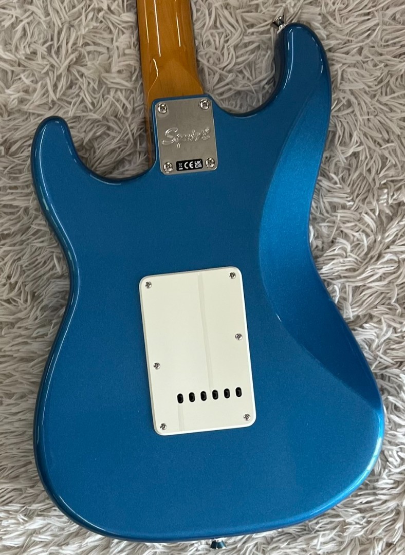 Squier by Fender Classic Vibe 60s Stratocaster, Laurel Board, Lake Placid Blue