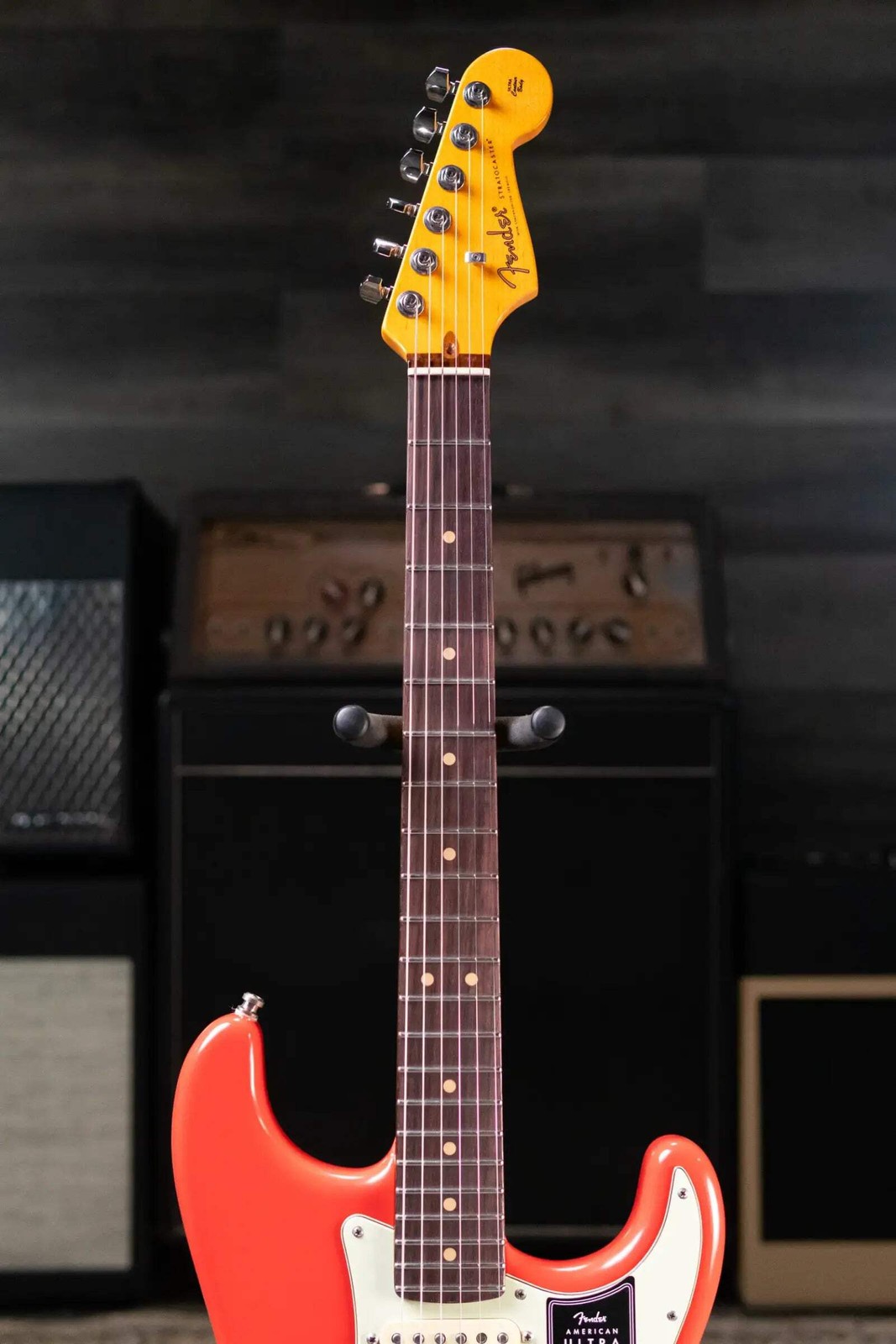 Fender American Ultra Luxe Vintage ’60s Stratocaster HSS Electric Guitar – Fiest