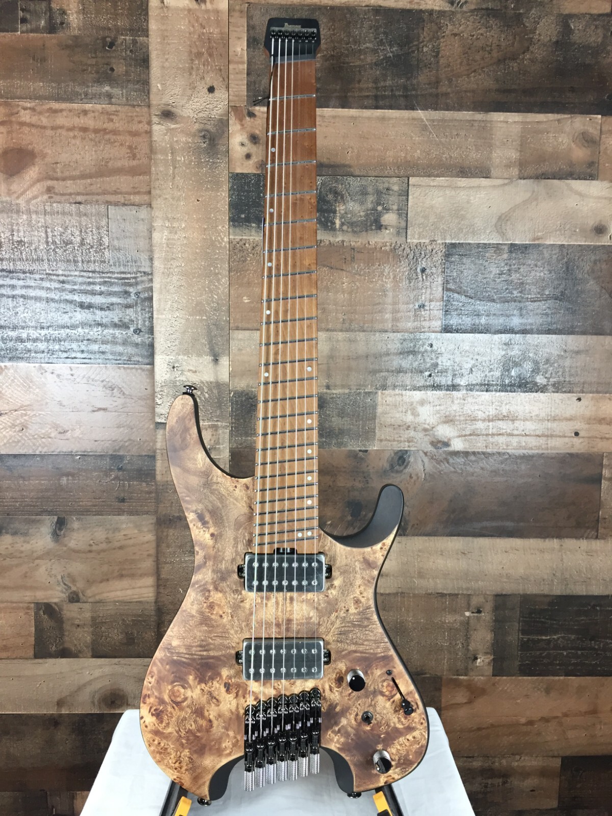 Ibanez QX527PB 7-String Electric Guitar, Antique Brown Stain, Free Ship, 445