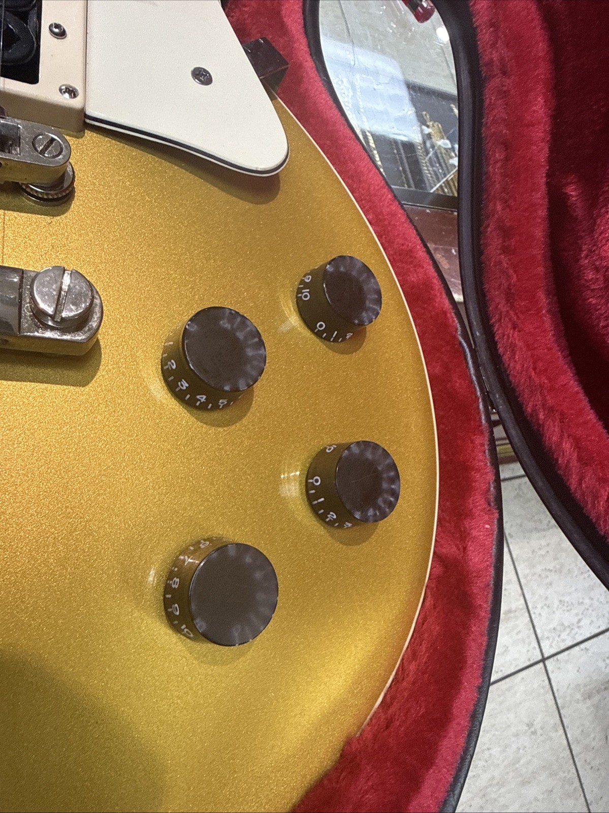 2021 Epiphone Slash Les Paul Gold Top original Hard Case￼