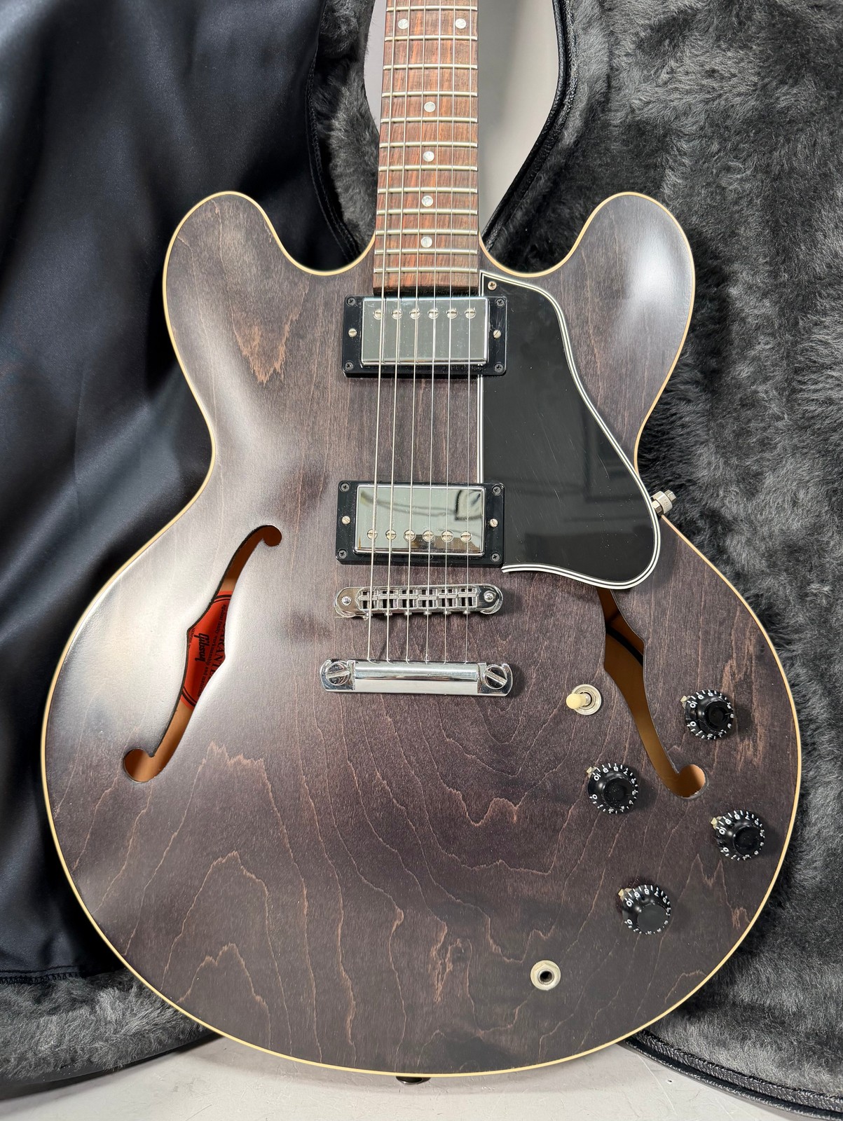 2005 Gibson ES-335 Dot Reissue Satin Transparent-Black w/OHSC