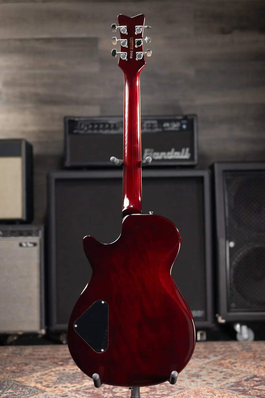 Gretsch Electromatic Jet Club 1 Pickup Electric Guitar – Claret Burst