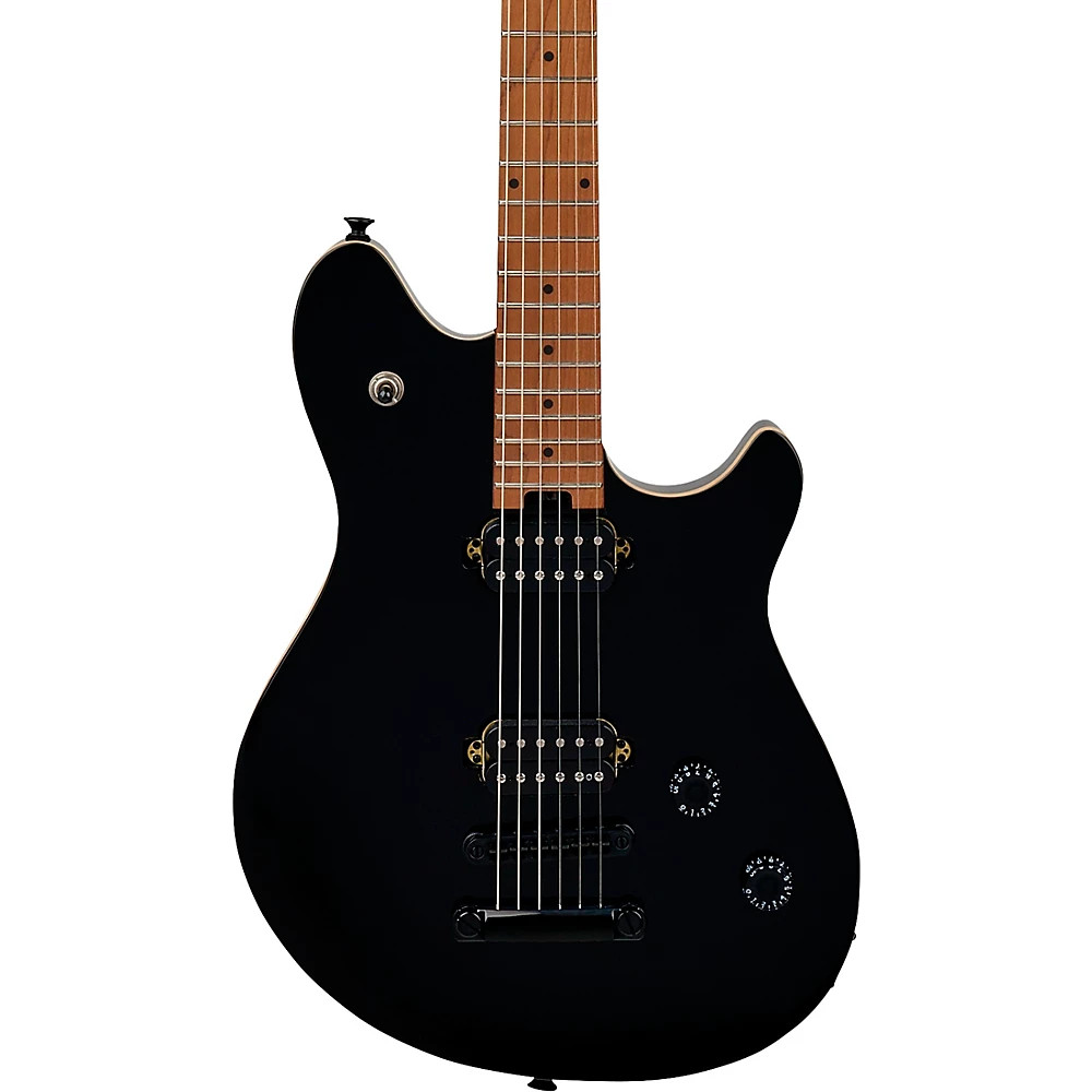 EVH Wolfgang Standard T.O.M. Electric Guitar Gloss Black 197881492052 RF