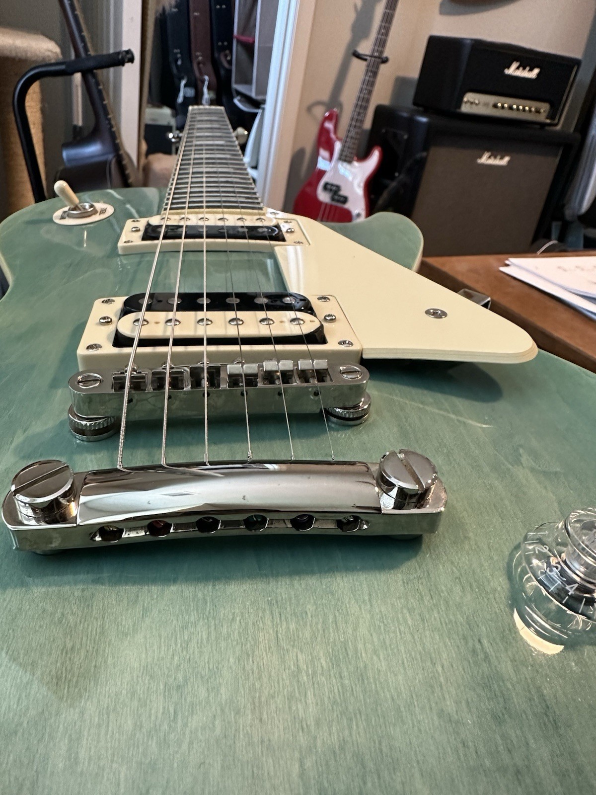 Epiphone Les Paul Pro II Pacific Blue / TKL Hard Shell Case