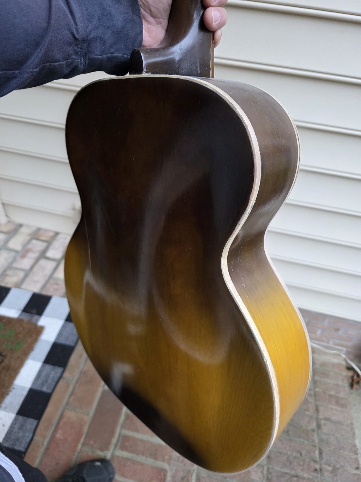 💥Video💥 1966 Harmony Hollywood H-41 H41 Sunburst Archtop Hollowbody Guitar